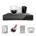 Picture of TVT 4CH DVR 4 Cameras  Accessories Combo